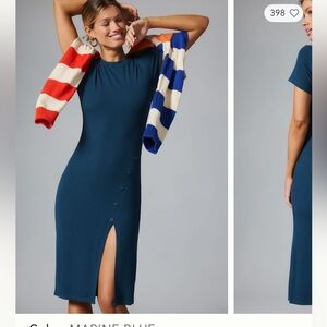 Mid length cotton, spandex dress fromAnthropologie. Never warn, no tags.